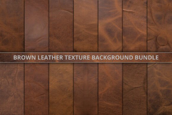 Download Brown Leather Texture Background Bundle - Texture Collection