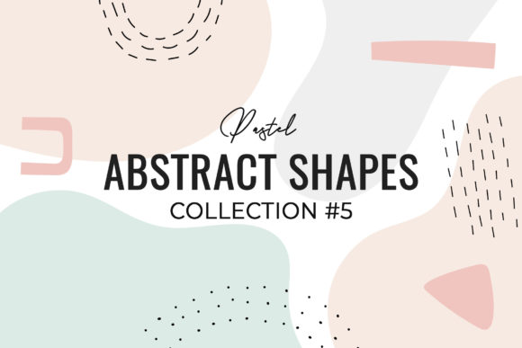 Download Pastel Abstract Shapes #5 - Abstract shapes Collection