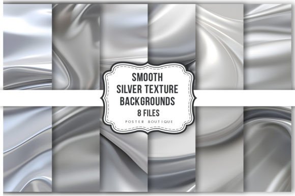Download Smooth Silver Texture Backgrounds Pack - Texture Collection