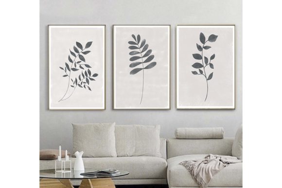 Download BOTANICAL MODERN MINIMALIST Wall Art - Minimalist wall art Collection