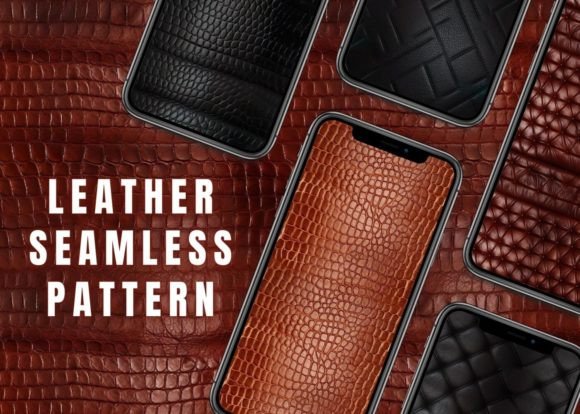 Download Black &amp; Brown Leather Texture Pattern - Texture Collection