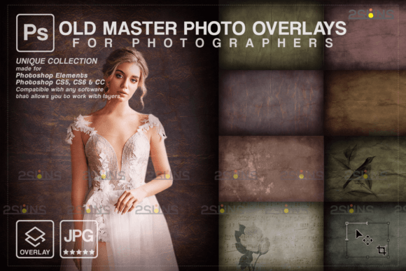 Download Fine Art Textures Photoshop Overlays Old - Texture Collection