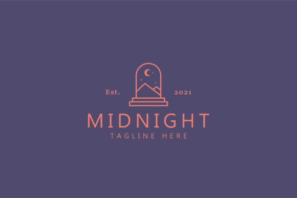 Download Midnight Abstract Illustration Logo - Logo Collection