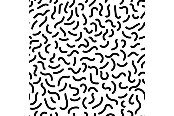 Download Curve Line Pattern. Seamless Ink Stroke - Stroke Collection